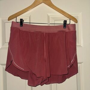 Pink Lululemon shorts Sz 10